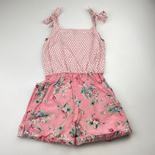 Load image into Gallery viewer, Girls Oobi, lightweight cotton summer playsuit, FUC, size 3,  