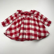Load image into Gallery viewer, Girls Tutto Piccolo, cotton-lined flannel cotton long sleeve top, GUC, size 00,  