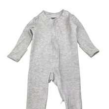 Load image into Gallery viewer, Unisex Anko, waffle zip coverall / romper, GUC, size 000,  