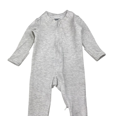 Unisex Anko, waffle zip coverall / romper, GUC, size 000,  