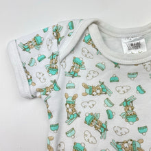 Load image into Gallery viewer, Unisex Baby Biz, cotton bodysuit / romper, ski bunny, FUC, size 0000,  