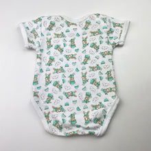 Load image into Gallery viewer, Unisex Baby Biz, cotton bodysuit / romper, ski bunny, FUC, size 0000,  