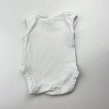 Load image into Gallery viewer, Unisex Anko, white cotton singletsuit romper, EUC, size 00000,  