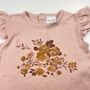Girls Aster & Oak, organic cotton tee / top, GUC, size 3,  
