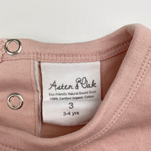 Load image into Gallery viewer, Girls Aster &amp; Oak, organic cotton tee / top, GUC, size 3,  