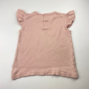 Girls Aster & Oak, organic cotton tee / top, GUC, size 3,  