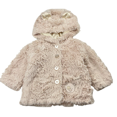 Girls Target, faux fur jacket / coat, GUC, size 0,  