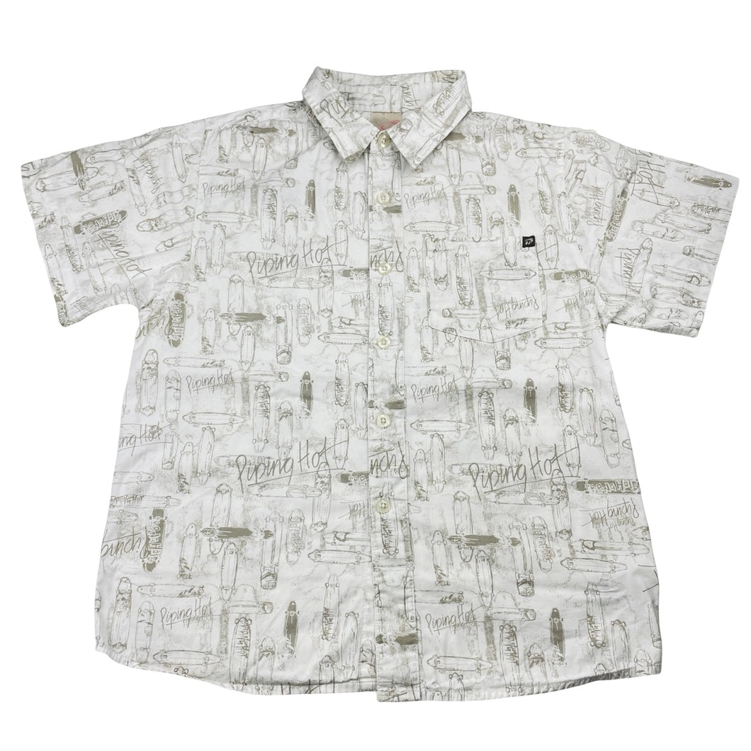 Boys Piping Hot, cotton short sleeve shirt, skateboards, FUC, size 8,  