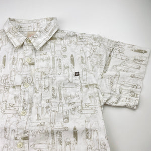 Boys Piping Hot, cotton short sleeve shirt, skateboards, FUC, size 8,  