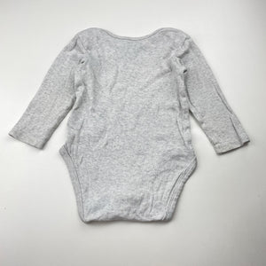 Unisex H&M, organic cotton bodysuit / romper, FUC, size 0,  