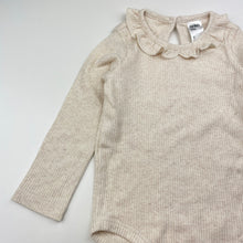 Load image into Gallery viewer, Girls Anko, ribbed ruffle bodysuit / romper, EUC, size 1,  