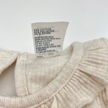 Load image into Gallery viewer, Girls Anko, ribbed ruffle bodysuit / romper, EUC, size 1,  