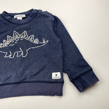 Load image into Gallery viewer, Boys Country Road, lightweight sweater / jumper, dinosaur, FUC, size 0,  