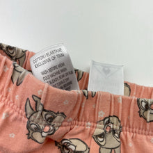 Load image into Gallery viewer, Girls Disney , Bambi Thumper pyjama panta / bottoms, GUC, size 00,  