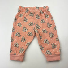 Load image into Gallery viewer, Girls Disney , Bambi Thumper pyjama panta / bottoms, GUC, size 00,  