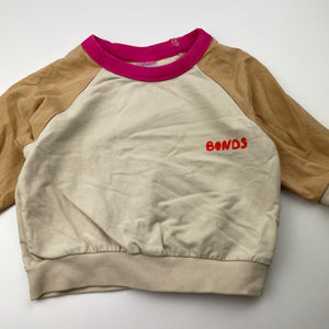 Girls Bonds, stretchy lightweight sweater / jumper, EUC, size 0,  