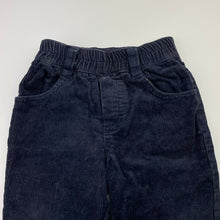 Load image into Gallery viewer, Boys Target, corduroy cotton pants, elasticated, EUC, size 0,  