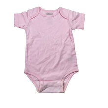Load image into Gallery viewer, Girls KIRKLAND, pink cotton bodysuit / romper, EUC, size 0,  