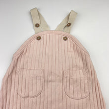 Load image into Gallery viewer, Girls Anko, ribbed cotton overalls / romper, EUC, size 000,  