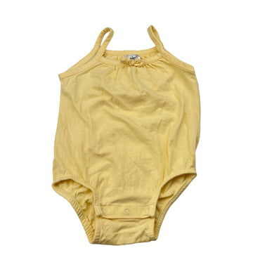 Girls Anko, yellow singletsuit romper, EUC, size 00,  