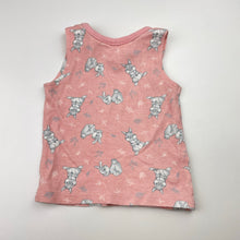 Load image into Gallery viewer, Girls Disney, Bambi Thumper cotton singlet top, EUC, size 000,  
