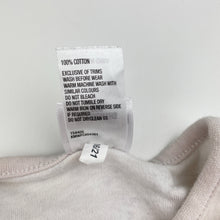 Load image into Gallery viewer, Girls Disney, Winnie the Pooh cotton zip romper, EUC, size 000,  
