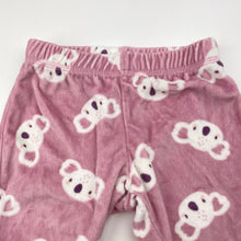 Load image into Gallery viewer, Girls Anko, fleece pyjama pants / bottoms, koalas, GUC, size 000,  