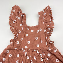 Load image into Gallery viewer, Girls Anko, floral cottom summer romper, EUC, size 00,  