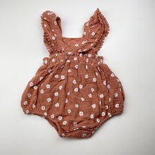 Load image into Gallery viewer, Girls Anko, floral cottom summer romper, EUC, size 00,  