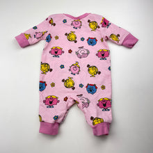 Load image into Gallery viewer, Girls MR MEN , LITTLE MISS Giggles / Chatterbox / Sunshine romper, EUC, size 0000,  