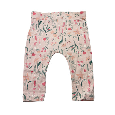 Girls Anko, stretchy floral leggings / bottoms, EUC, size 00,  
