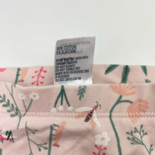 Load image into Gallery viewer, Girls Anko, stretchy floral leggings / bottoms, EUC, size 00,  