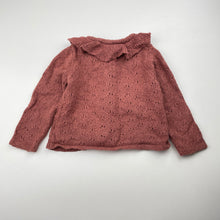 Load image into Gallery viewer, Girls Mamas &amp; Papas, cotton blend knit cardigan, EUC, size 0,  