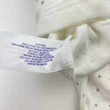 Load image into Gallery viewer, Girls BABIES R US, embroidered cotton bodysuit / romper, EUC, size 0000,  