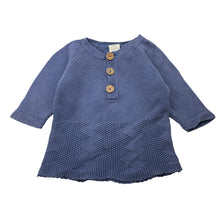 Load image into Gallery viewer, Unisex Tiny Twig, organic cotton knit sweater / jumper, GUC, size 00,  