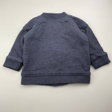 Load image into Gallery viewer, Boys Kids &amp; Co, cotton-lined quilted zip-up sweater, GUC, size 0,  