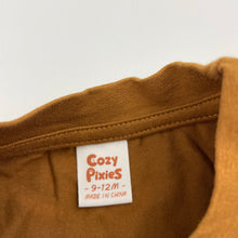Load image into Gallery viewer, Unisex Cozy Pixies, stretchy tee / top, EUC, size 0,  