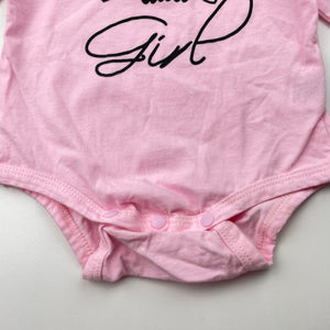 Girls SHEIN, lightweight cotton bodysuit / romper, EUC, size 00,  
