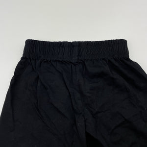 Boys black, cotton shorts, elasticated, Spiderman, EUC, size 2-3,  