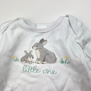 Girls Dymples, organic cotton bodysuit / romper, EUC, size 000,  