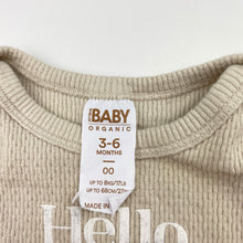Load image into Gallery viewer, Unisex Cotton On, organic cotton blend bodysuit / romper, GUC, size 00,  