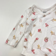 Load image into Gallery viewer, Girls Anko, floral cotton bodysuit / romper, GUC, size 000,  
