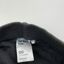 Load image into Gallery viewer, Unisex Anko, grey ribbed shorts, elasticated, GUC, size 00,  