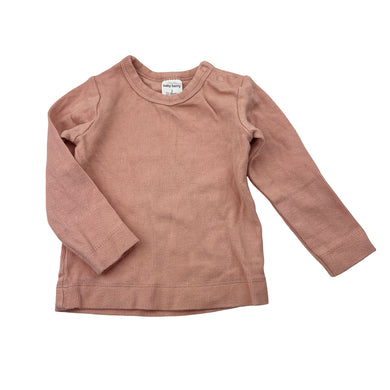 Girls Baby Berry, ribbed long sleeve tee / top, GUC, size 1,  