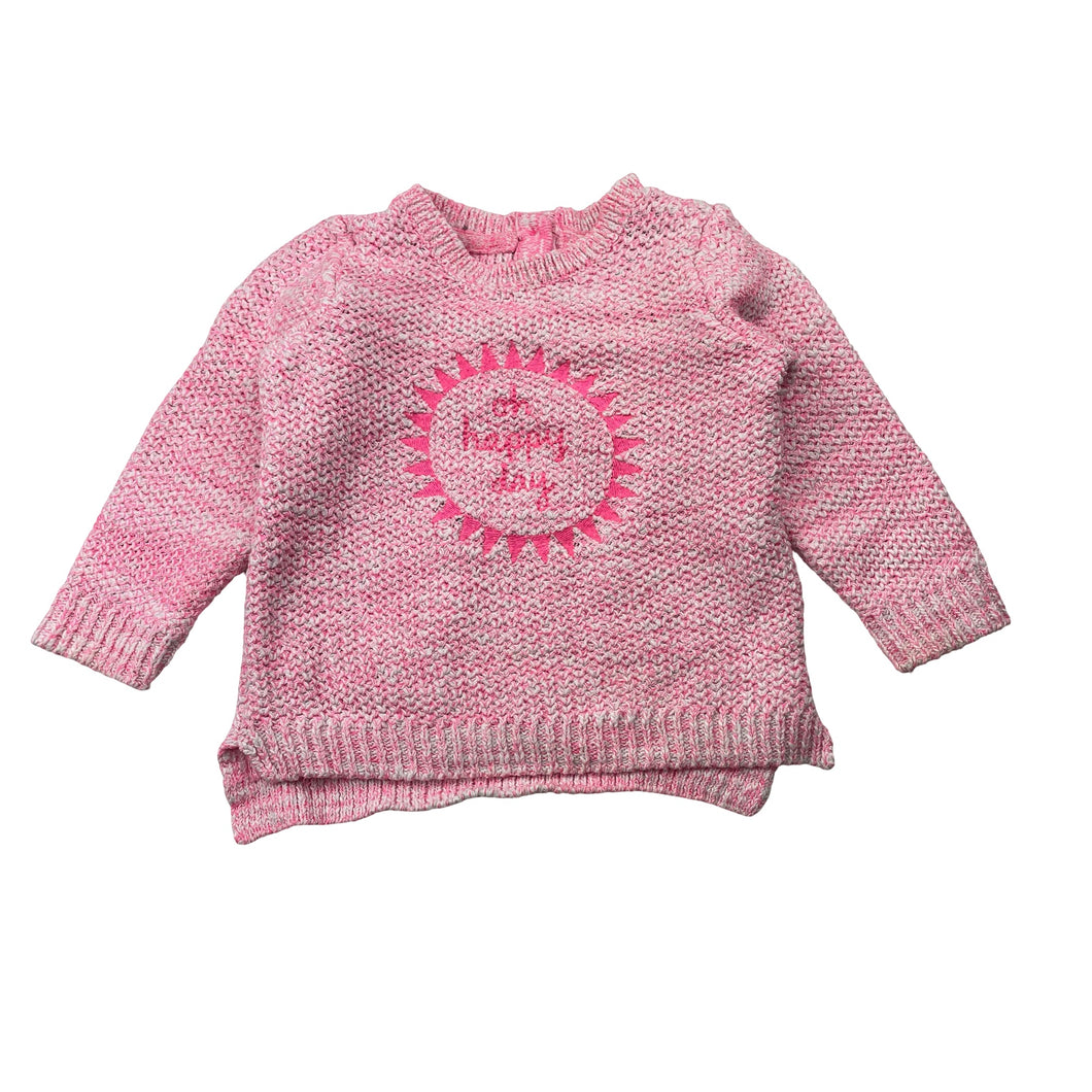 Girls Target, cotton blend knit sweater / jumper, GUC, size 00,  