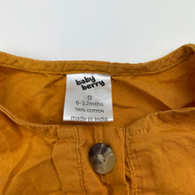 Load image into Gallery viewer, Unisex Baby Berry, lightweight cotton summer romper, EUC, size 0,  