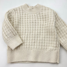 Load image into Gallery viewer, Unisex Baby Berry, organic cotton knit sweater / jumper, EUC, size 0,  
