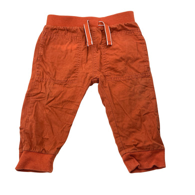 Boys Anko, lightweight cotton pants, elasticated, GUC, size 0,  