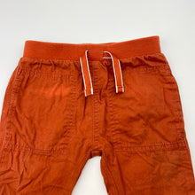 Load image into Gallery viewer, Boys Anko, lightweight cotton pants, elasticated, GUC, size 0,  