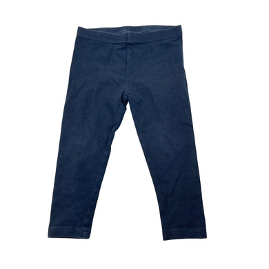 Girls Anko, navy stretchy leggings, elasticated, FUC, size 2,  